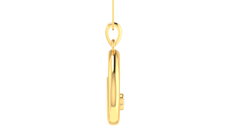 The Unisex Crescent Moon Pendant