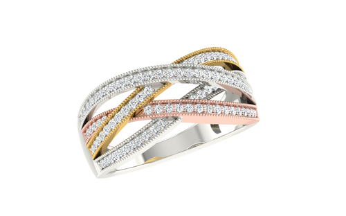 women's ring in rose gold