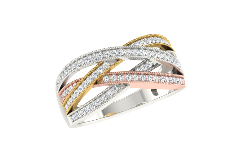 women's ring in rose gold