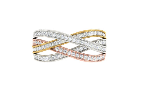 women's ring in rose gold
