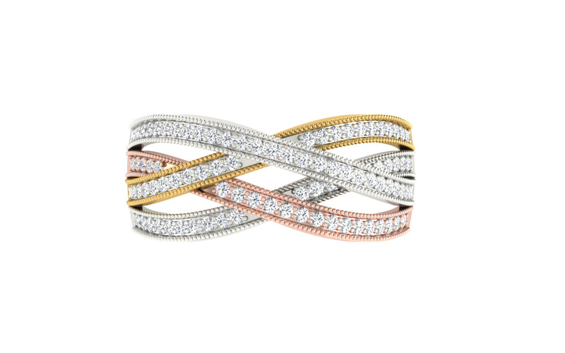 women's ring in rose gold