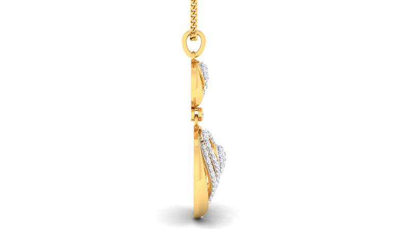 women's pendant in gold