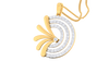 women's pendant in gold