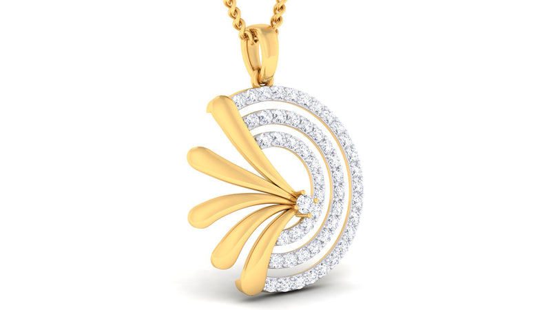women's pendant in gold