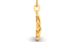 women's pendant in gold