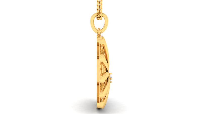 women's pendant in gold