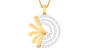 women's pendant in gold