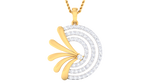 women's pendant in gold
