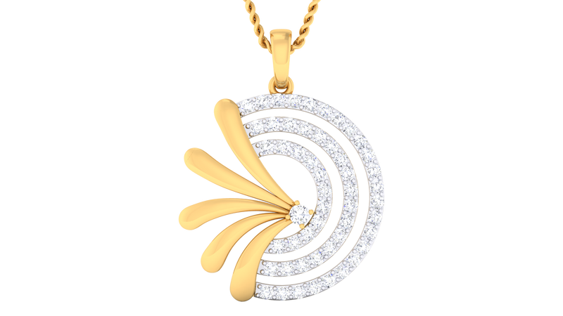women's pendant in gold