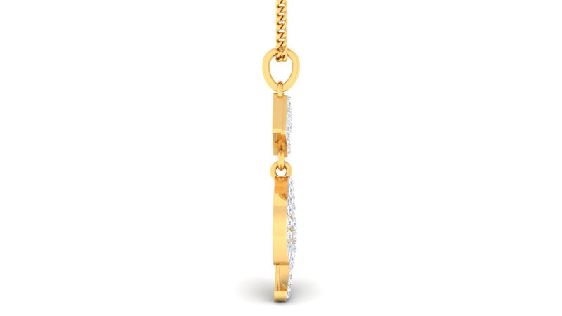 women's pendant in gold