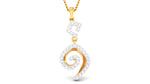 women's pendant in gold