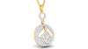 women's pendant in diamond