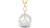 women's pendant in diamond