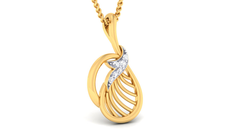 women's pendant in gold