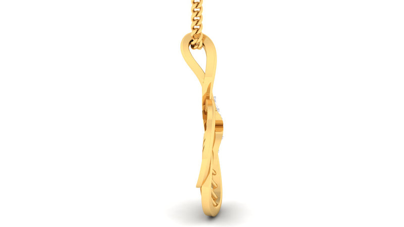 women's pendant in gold