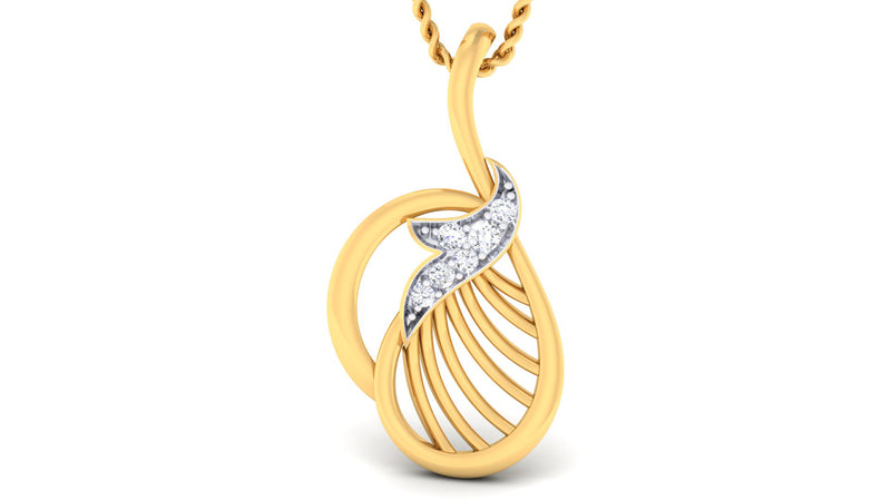 women's pendant in gold