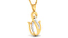 women's pendant in gold