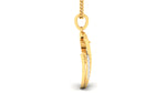 women's pendant in gold
