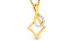 women's pendant in gold