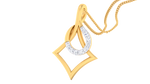 women's pendant in gold