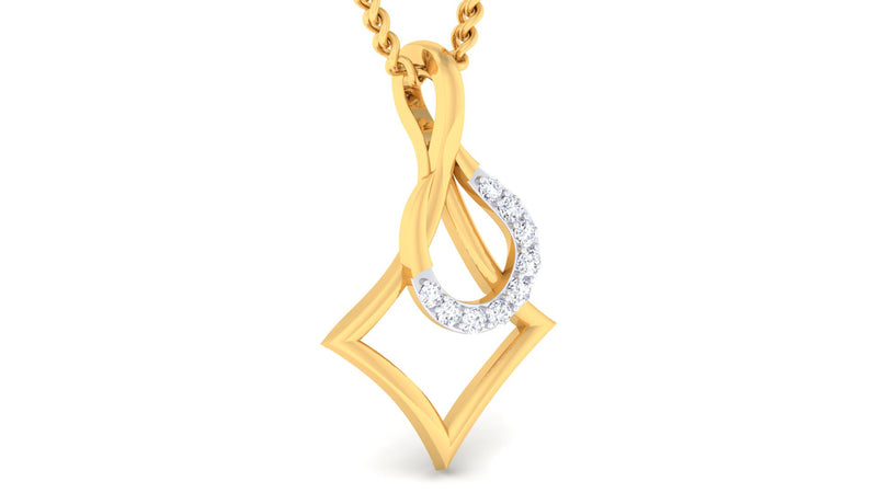women's pendant in gold