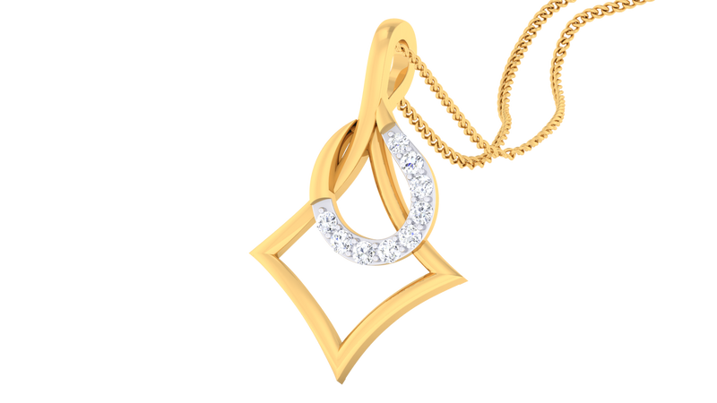 women's pendant in gold