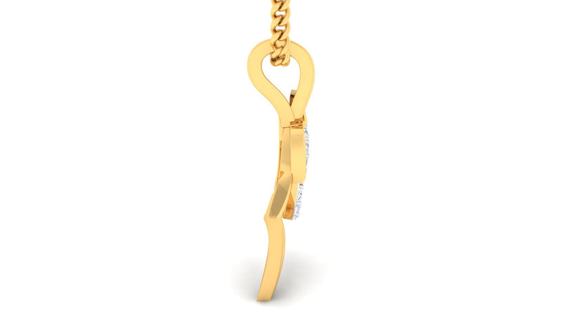 women's pendant in gold