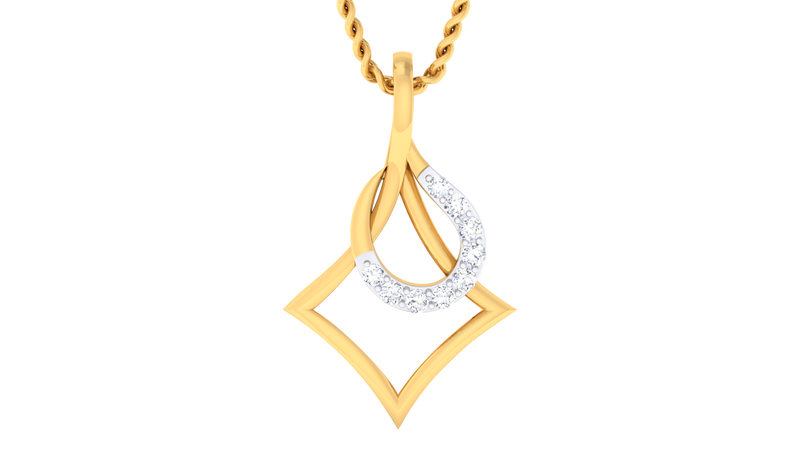 women's pendant in gold