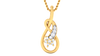 women's pendant in gold