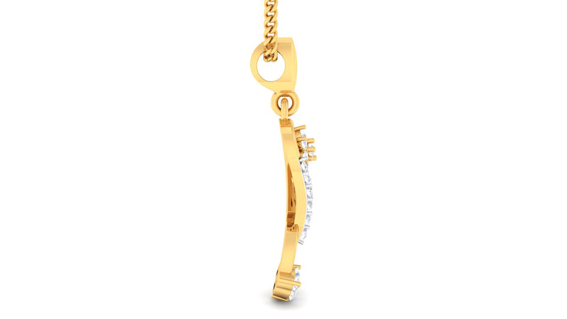 women's pendant in gold