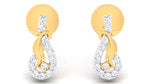 women's drop earrings in gold