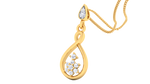 women's pendant in gold