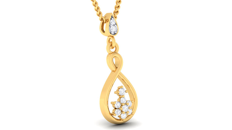 women's pendant in gold