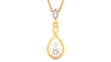 women's pendant in gold