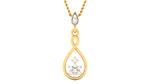 women's pendant in gold
