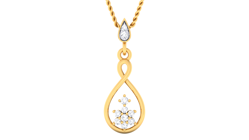 women's pendant in gold