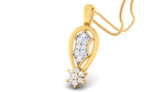 women's pendant in diamond