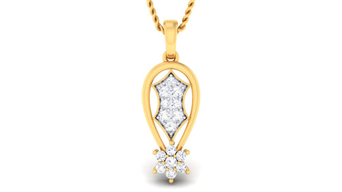 women's pendant in diamond