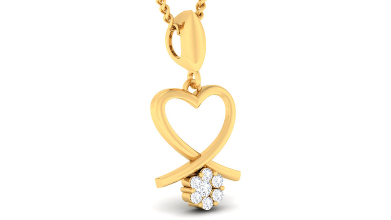 women's pendant in gold