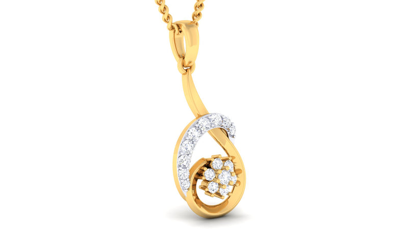women's pendant in gold