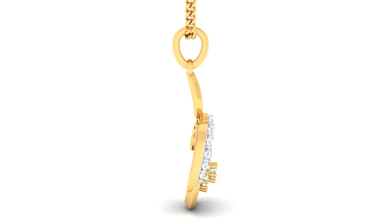 women's pendant in gold