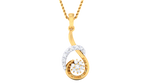 women's pendant in gold
