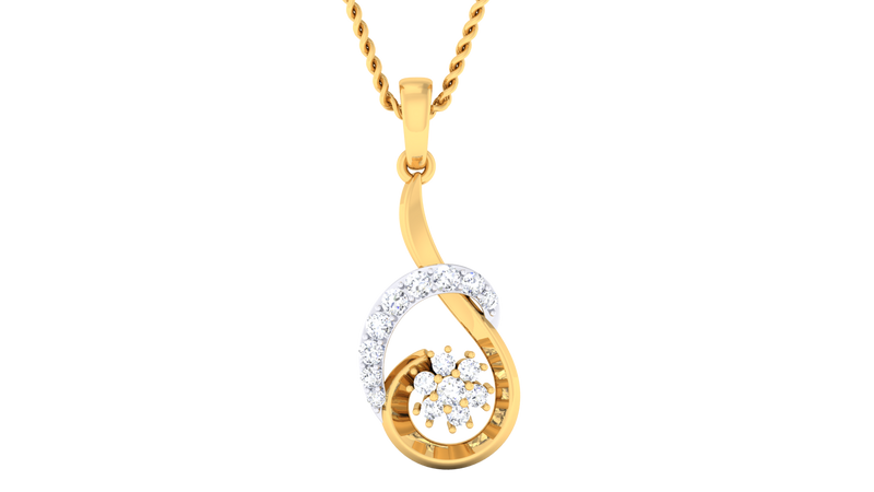 women's pendant in gold