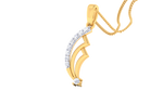 women's pendant in gold