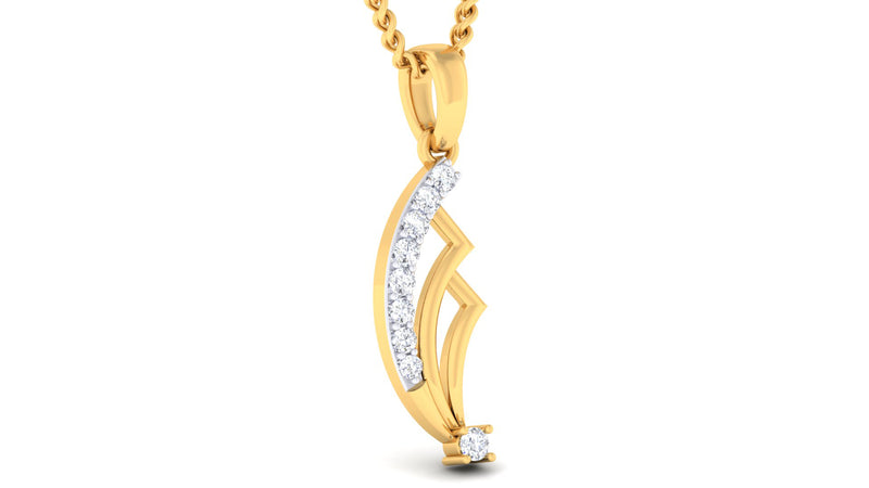 women's pendant in gold