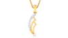 women's pendant in gold
