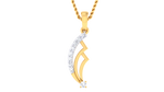 women's pendant in gold