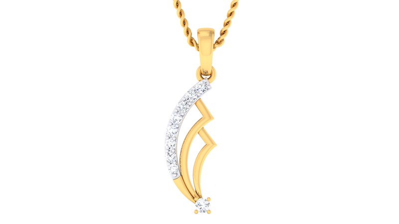 women's pendant in gold