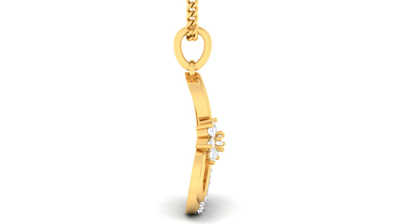women's pendant in gold