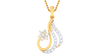 women's pendant in gold